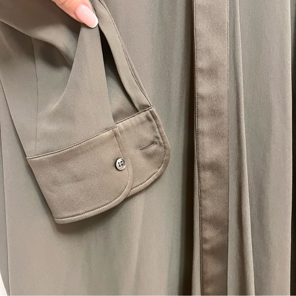 Maison Martin Margiela Line 1 Silk Blend Deconstructed Shirt Dress IT 44 (8) - Picture 7 of 13